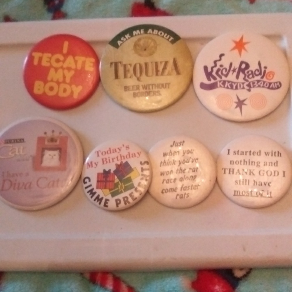 Button pins